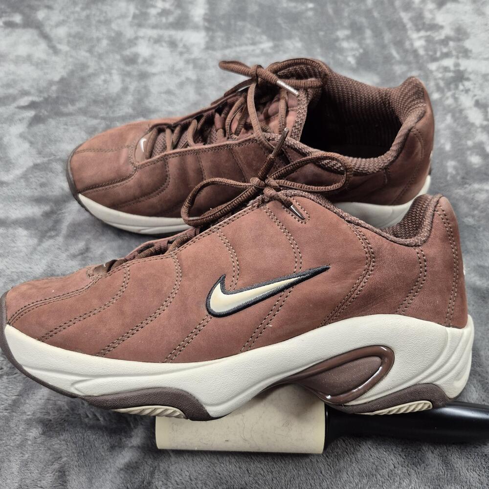 Nike Air Throwdown 306920-221 Brown Suede Men’s 10.5 Basketball Shoes 2006 Retro